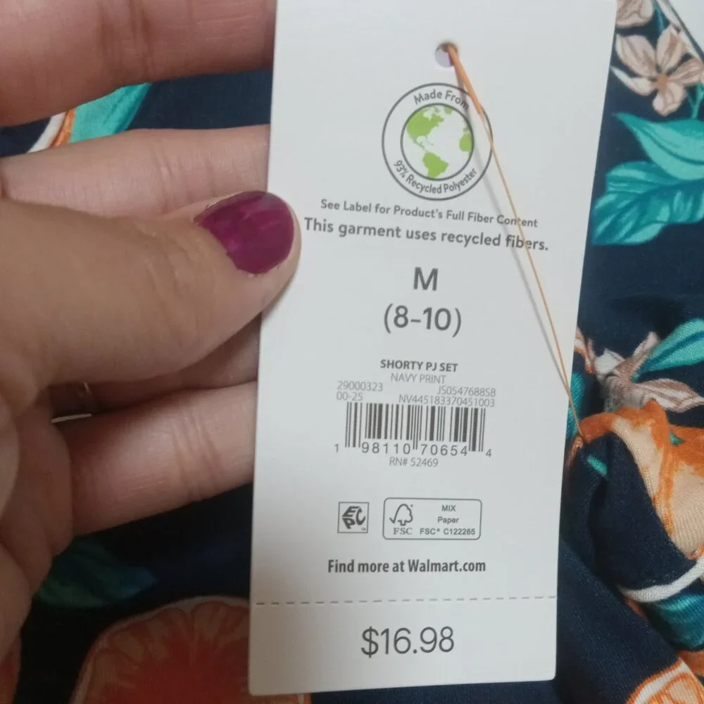 Joyspun pajama set NWT medium 8-10 - Picture 4 of 6